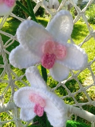 Orquídea Amigurumi Crochet