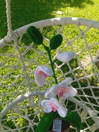 Orquídea Amigurumi Crochet