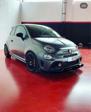 Abarth lip parachoques 595y 695 carbono