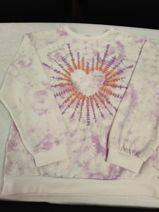 Conjunto deportivo niña Tie-Dye Brillo Talla 11-12