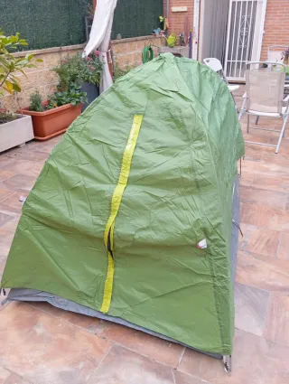 Tienda de campaña 2 personas verde