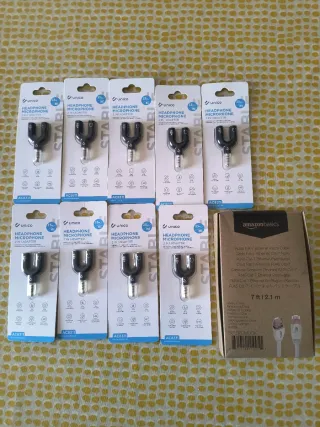 Adattatore Jack 3.5mm Microfono + Cavo Ethernet