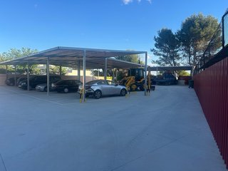 Alquiler de plazas de parking con tejado