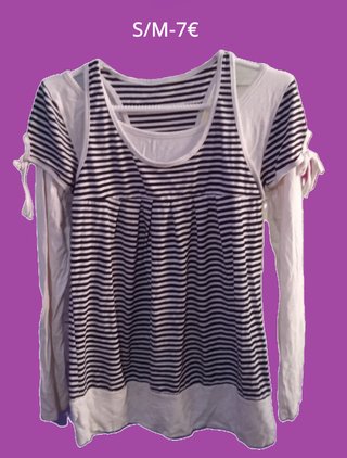 Camisetas manga larga mujer