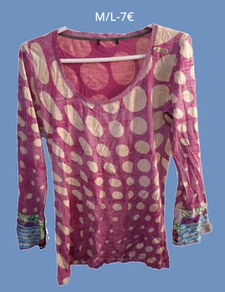 Camisetas manga larga mujer