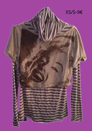 Camisetas manga larga mujer