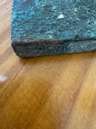 Lingote antiguo cobre