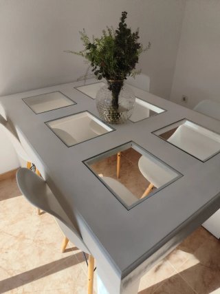 Mesa comedor mexicana madera