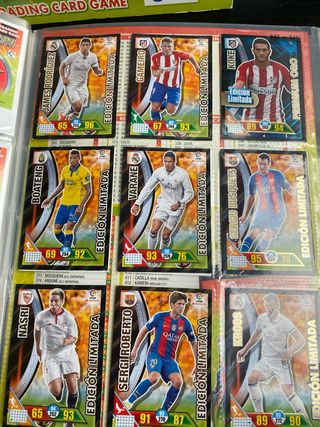 Colección Adrenalyn 2016-17 XL Panini