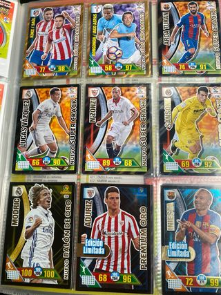 Colección Adrenalyn 2016-17 XL Panini