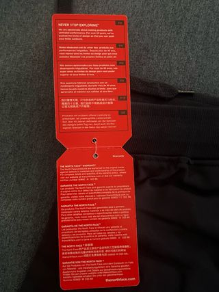 Bermuda The North Face Negra