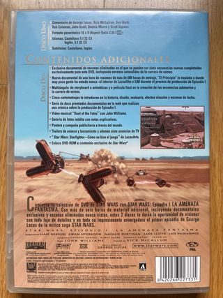 Trilogía Star Wars “El Comienzo” DVD