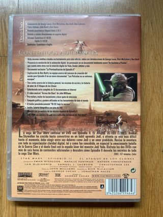Trilogía Star Wars “El Comienzo” DVD