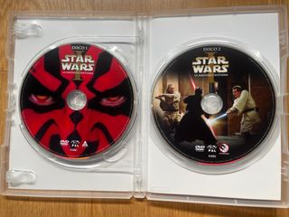 Trilogía Star Wars “El Comienzo” DVD