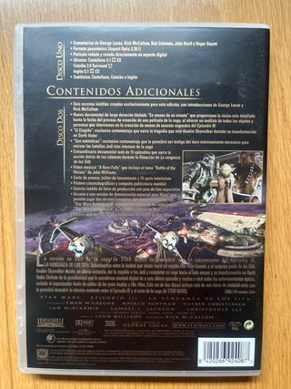 Trilogía Star Wars “El Comienzo” DVD