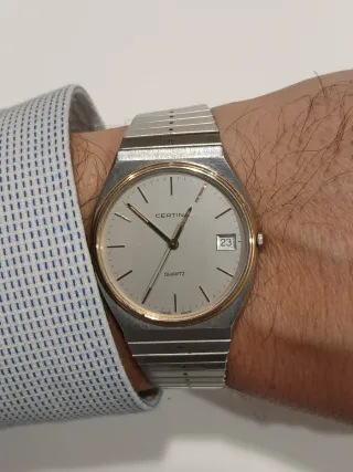 Certina Cuarzo Esfera Gris