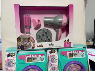 Lotto Giochi Bambini: Asciugacapelli, Lavatrice, P