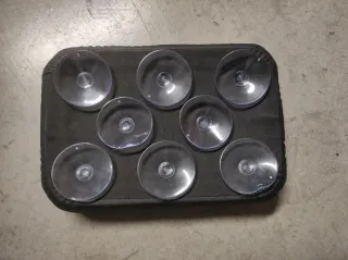 Taco trasero con ventosas
