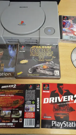 Console PlayStation 1 con Giochi