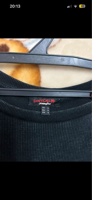 Vestido negro verano con cerezas