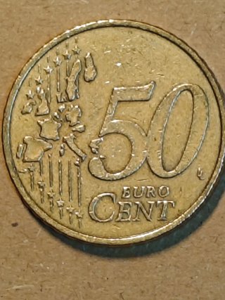 50 centesimi euro Francia 2000