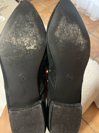 Bailarinas Unit Negras Talla 38.