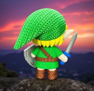 Figura Link Zelda Nintendo decoración colecciona
