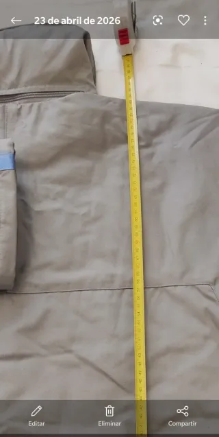 Chaquetón Abrigo Hombre Talla XXXL (3XL)