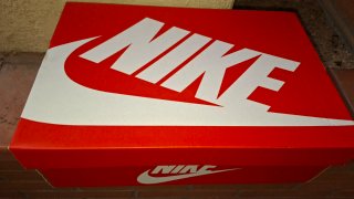 Zapatillas Nike Cortez Talla 43 Azul/ Naranja