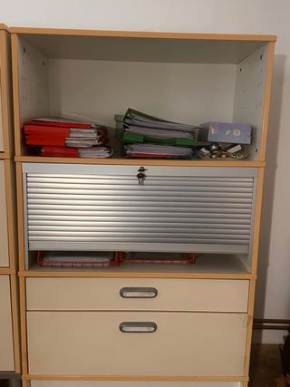 Confezione Scaffalature Ufficio con Persiana e Lucchetto