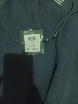 Pantalón Chándal Elástico Talla XL Azul marino