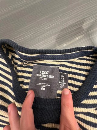 Jersey H&M Rayas Talla M