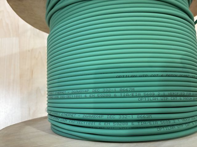 Cable Ethernet UTP CAT 6 (Rollo)