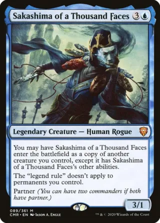Carta MTG Sakashima of a Thousand Faces