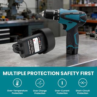 Batería de Repuesto para Makita 10.8V 2.5Ah Li-Ion