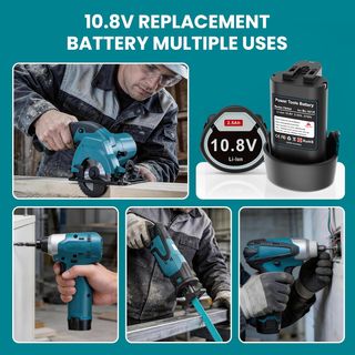 Batería de Repuesto para Makita 10.8V 2.5Ah Li-Ion