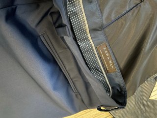 Completo Uomo Zara Blu Taglia 48