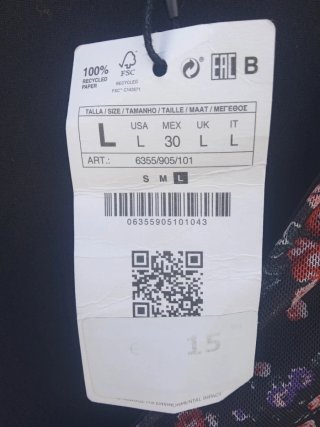 Stradivarius Vestido Floral Sin Usar Talla L.