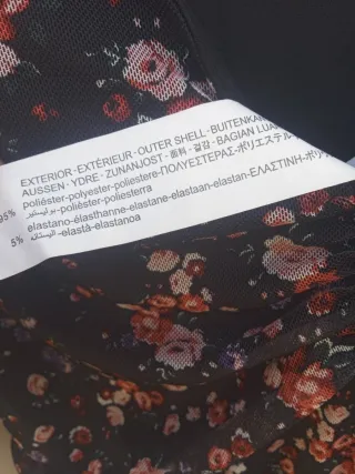 Stradivarius Vestido Floral Sin Usar Talla L.