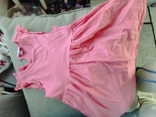 Vestido niña 2-3 años estampado flores y lazos