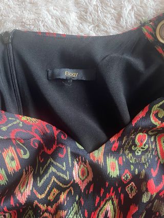 Vestido estampado Elogy