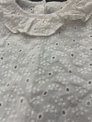 Camicetta Taglia 24 Mesi Colore Bianco