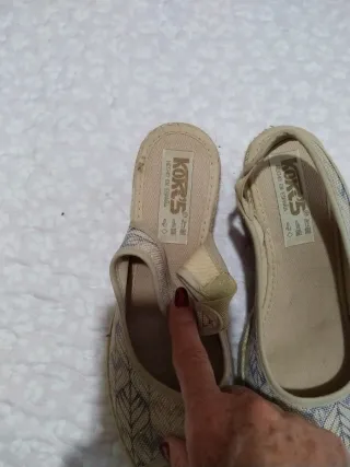 Sandalias de cuña mujer talla 37,
