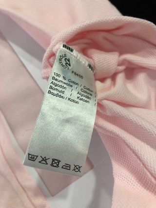 Polo Lacoste rosa talla 2