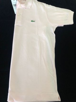 Polo Lacoste rosa talla 2