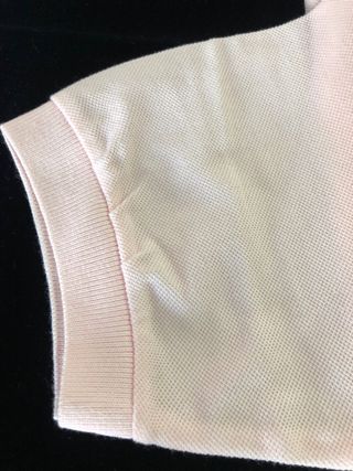 Polo Lacoste rosa talla 2