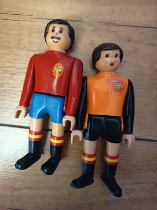 Conjunto di figurine calciatori Airgamboys Spagna