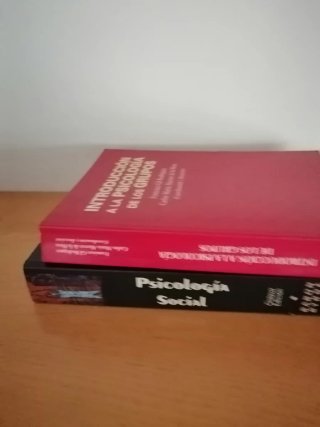 Lote 2 manuales Psicología Social