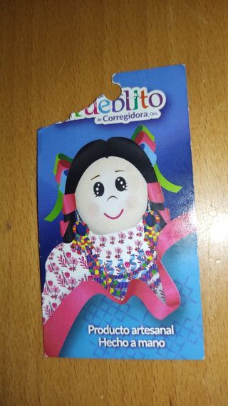 2 Bambole Indita Artigianato El Pueblito Messico