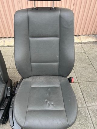 Asientos BMW E46 de cuero negro